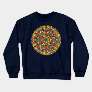 Tribal Mandala Crewneck Sweatshirt